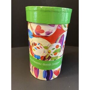 Glass Wine Bottle Stopper MoMo‎ Panache My Favorite Bottle Stopper- Casablanca